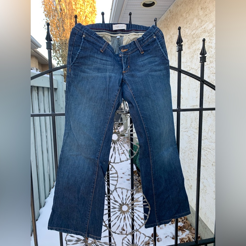 Designer maternity jeans